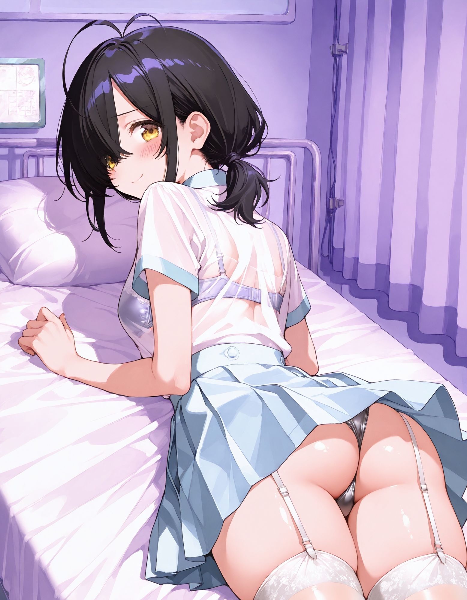 紫〇寺ことののパンチラ〜ナース服編〜のサンプル画像 6