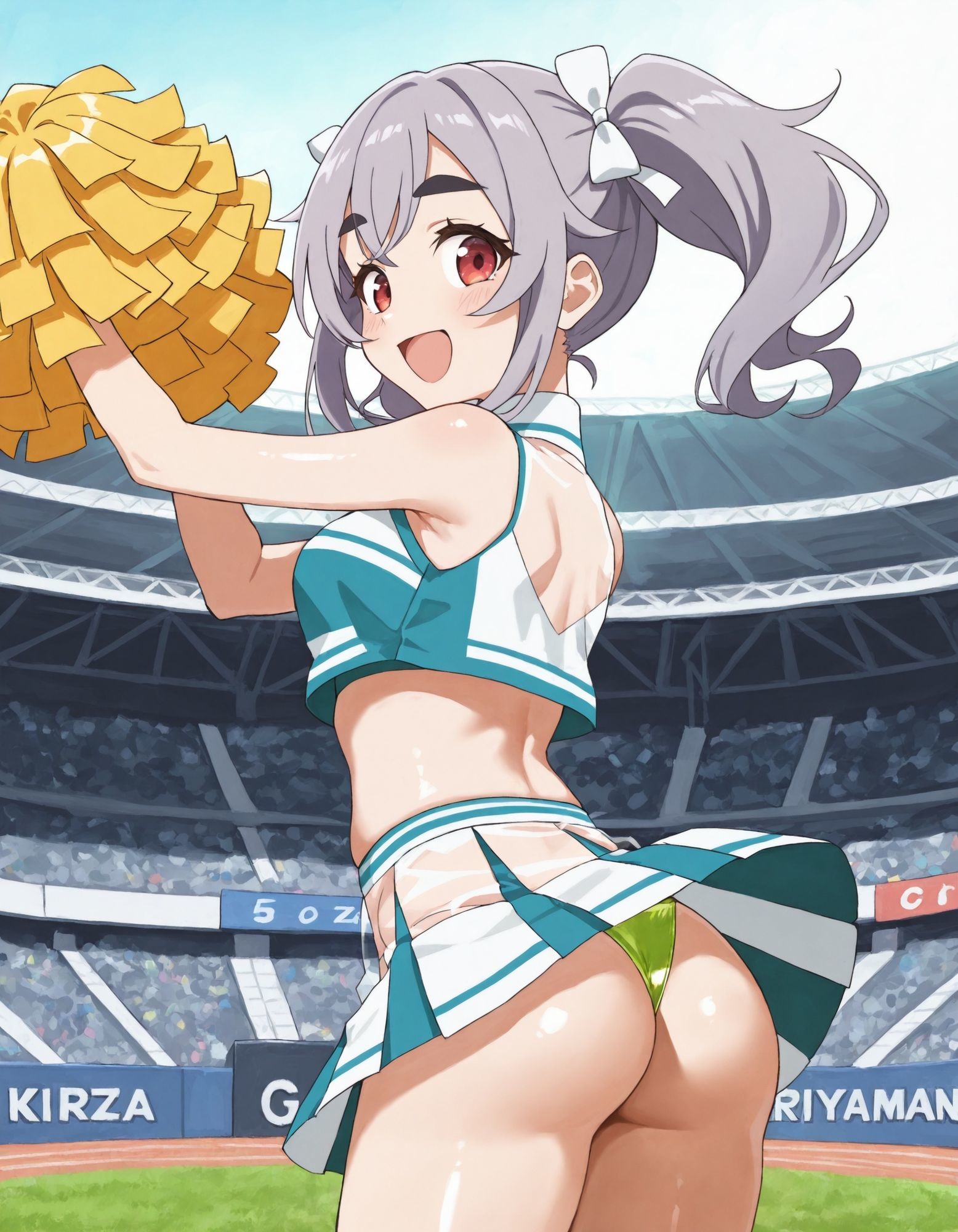霧〇アンのパンチラ〜チアガール編〜のサンプル画像 6