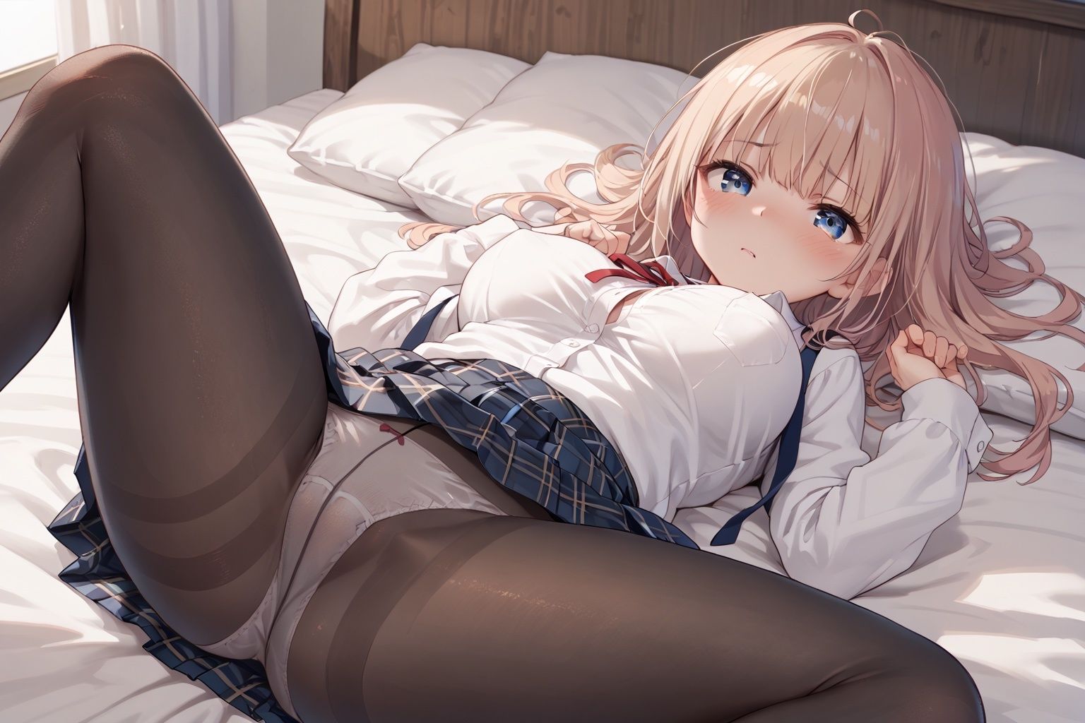 濃厚パンスト中出し 画像1