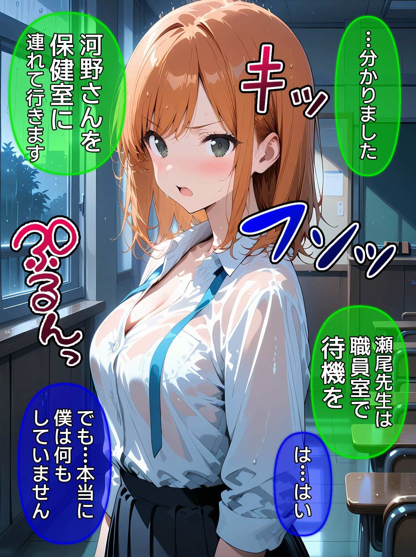【CG】びしょ濡レ●プ11のサンプル画像 6