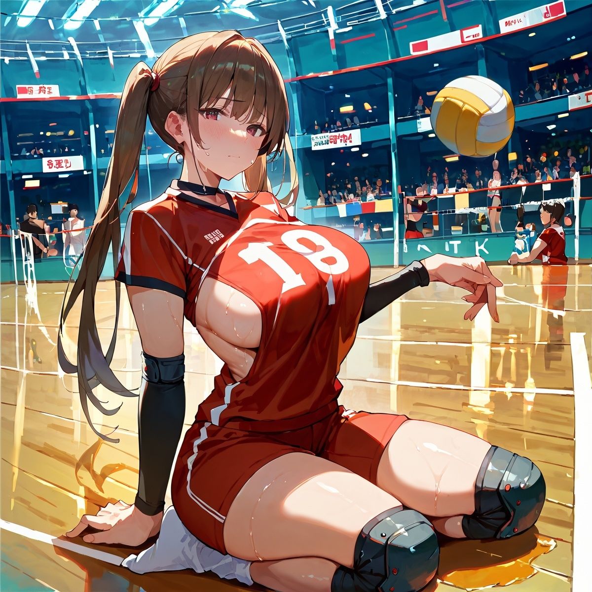 爆乳むちむちバレー部彼女!【厳選408枚収録】Vol.1の画像6