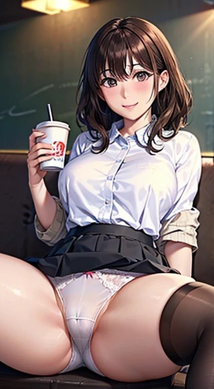 OL彼女高級喫茶デートパンチラ画像集のサンプル画像 6