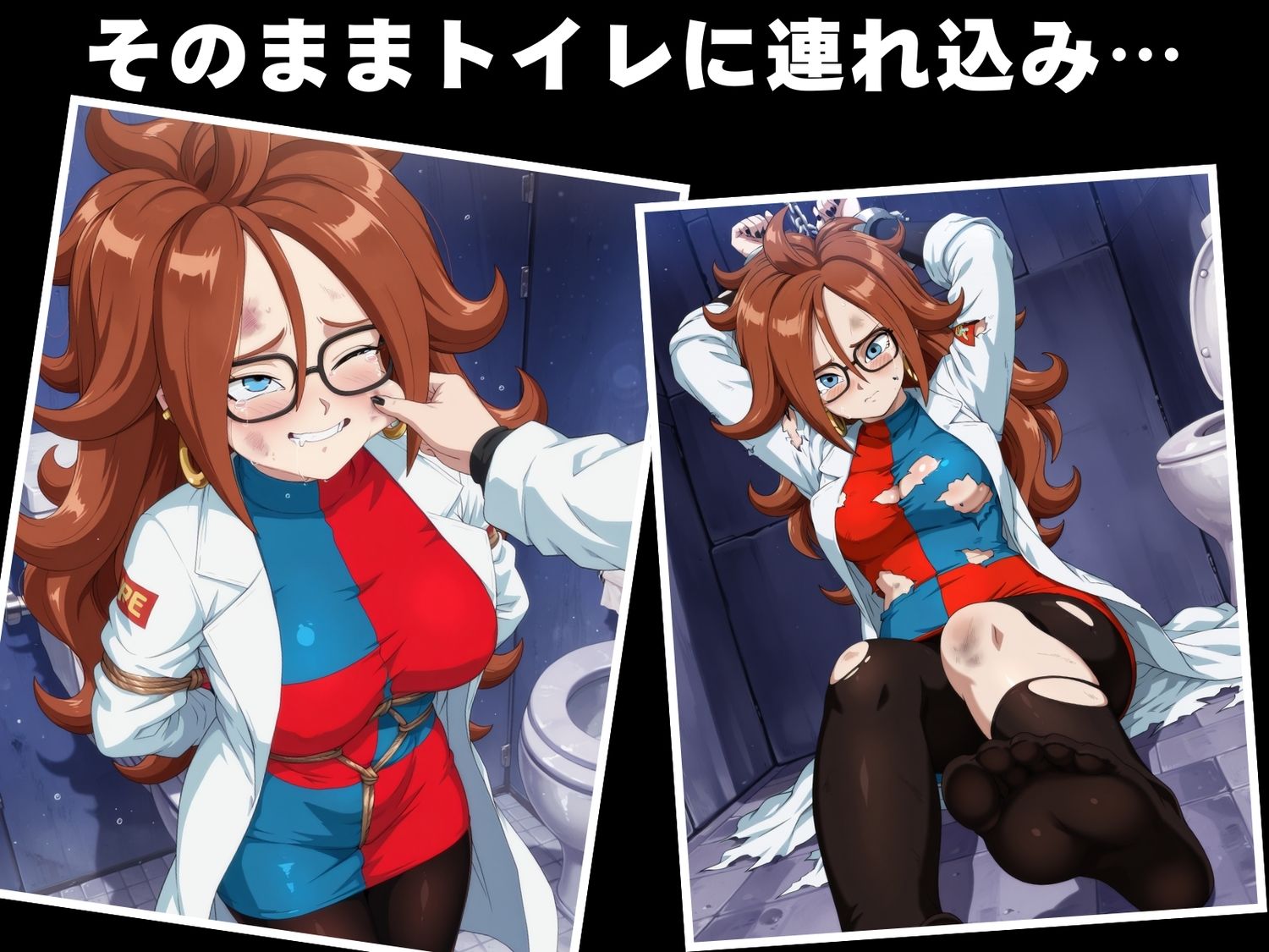 【完全敗北】人造●間21号【善】のサンプル画像 6