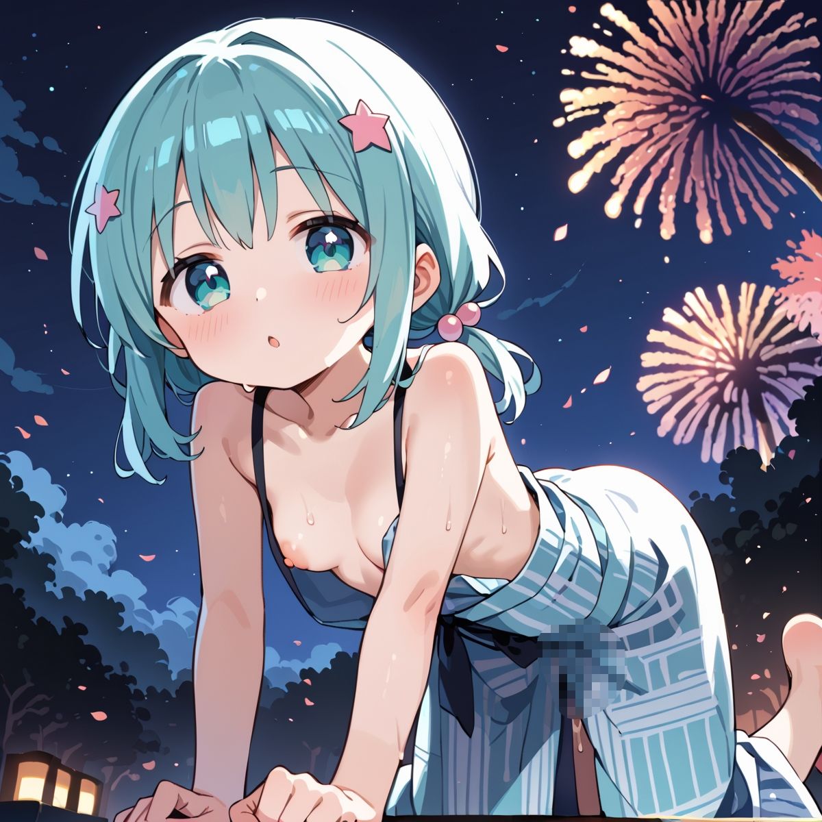 淡い夏の思い出ー濡れた花びらが空に開くーscene.2のサンプル画像 6