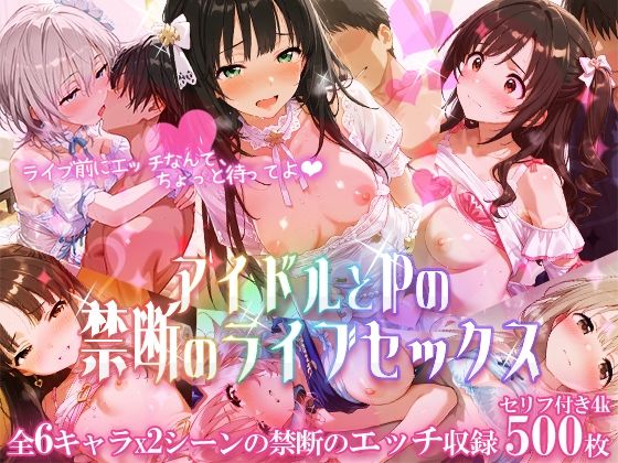 アイドルとPの禁断のライブセックスの商品画像