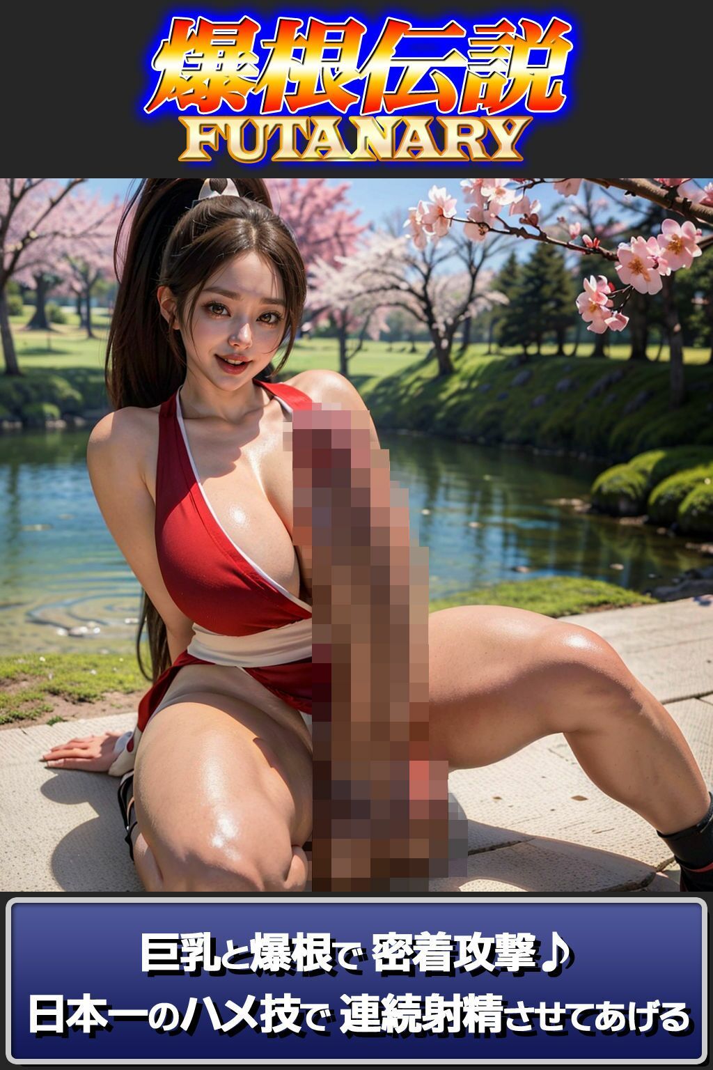 ふたなり格ゲー娘のサンプル画像 6