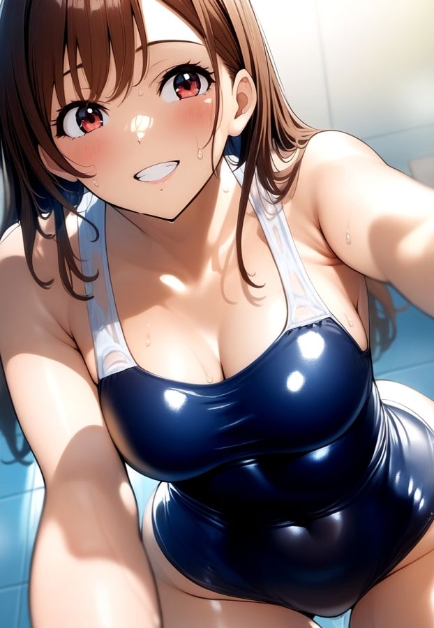 女子校生に蹴られるだけ 格闘女子天崎美姫とスクール水着な日々2 画像7
