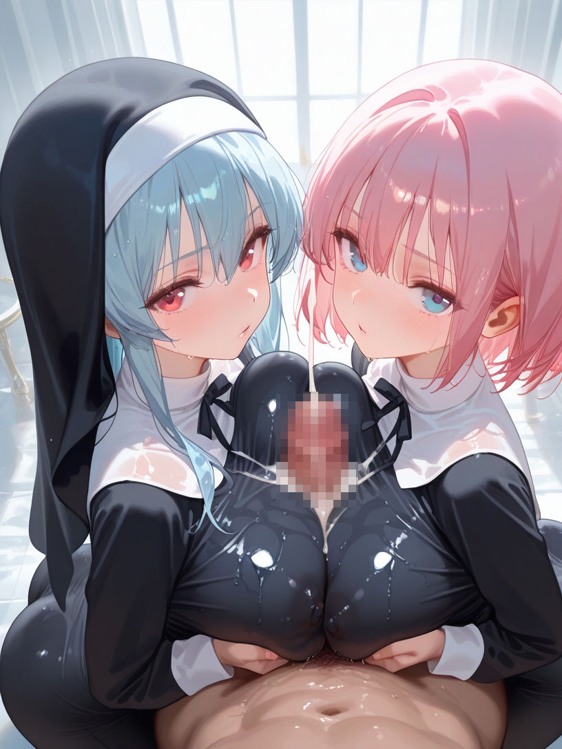 巨乳シスターとハーレムエッチ2のサンプル画像 6