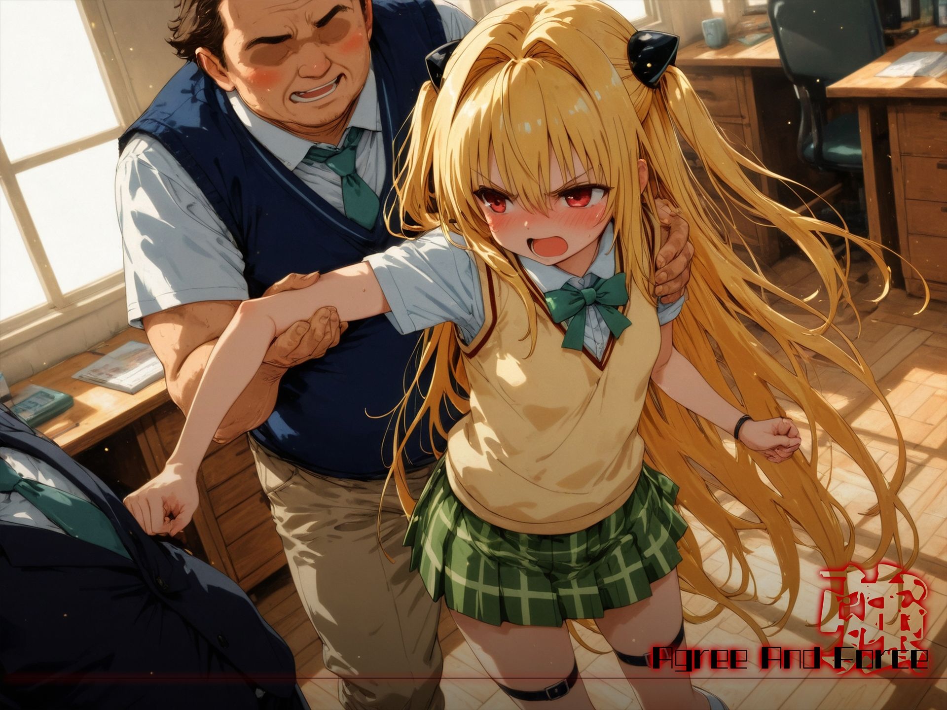 和と強 -学園とらぶる- ヤ●のサンプル画像 6