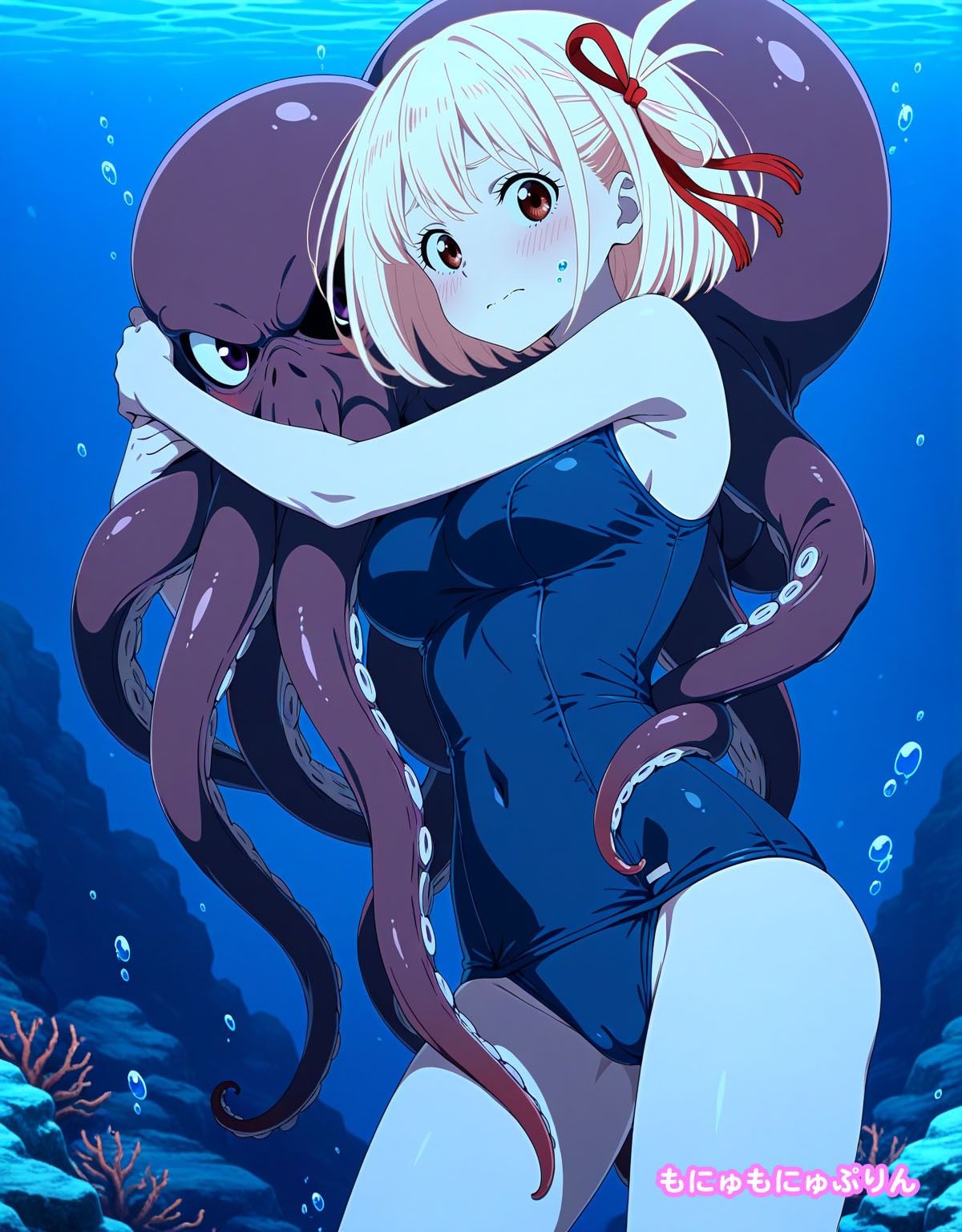 千束の触手プレイの画像2