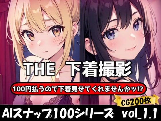 THE 100円払うので下着見せてくれませんかッ！？【ワンコインで可愛い女の子の下着調査ッ！Ver1.1】の商品画像