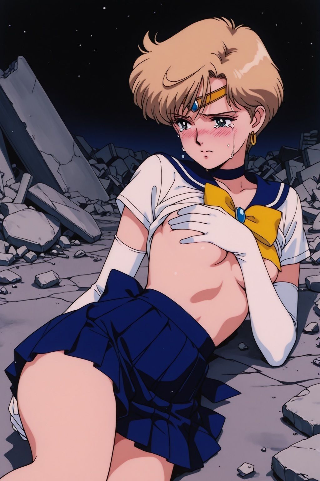 敗北ヒロイン 美少女戦士ウラヌスの陥落のサンプル画像 6