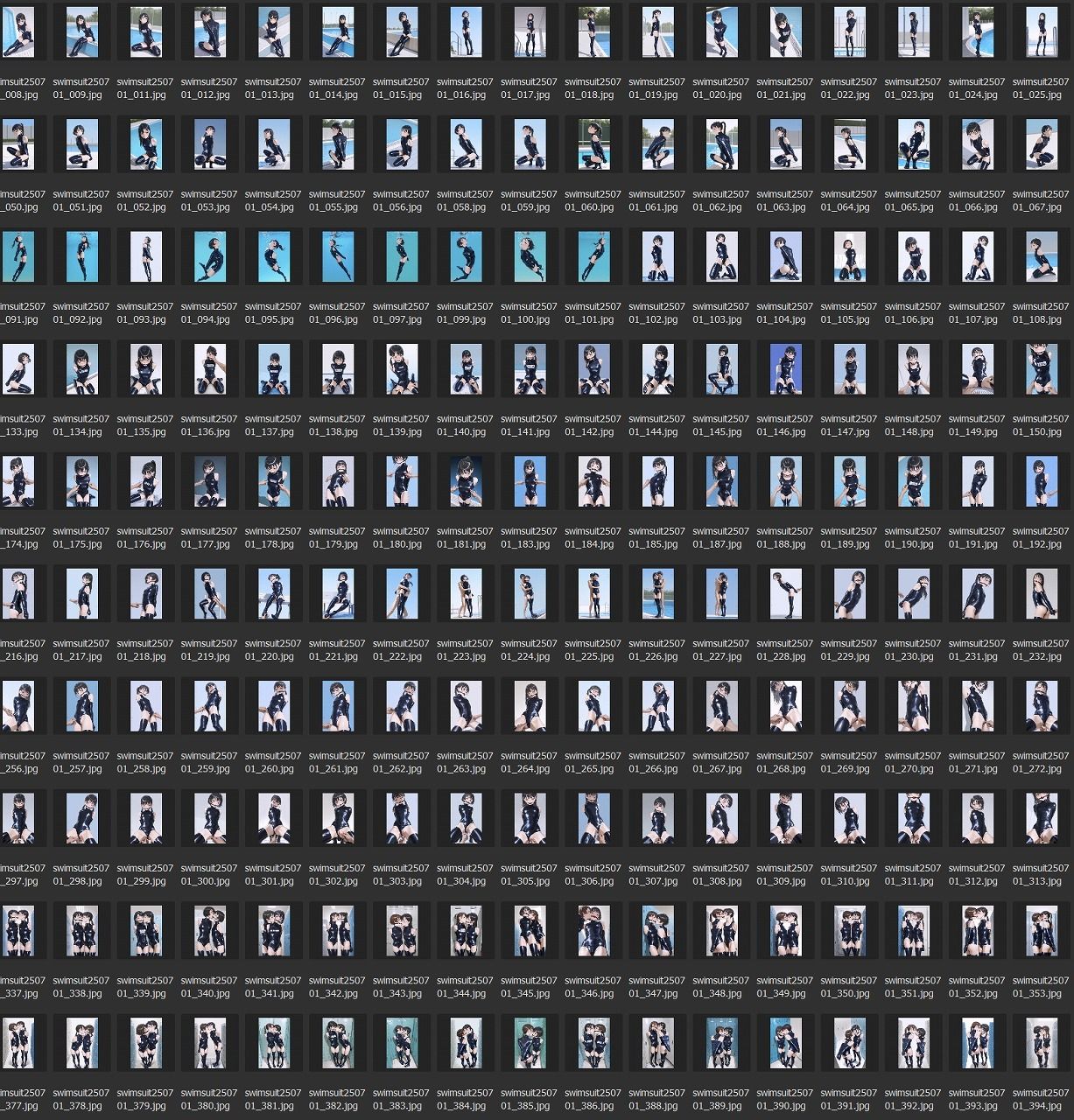 護謨学院『水泳授業』｜Bound to Swim【434枚】 画像10