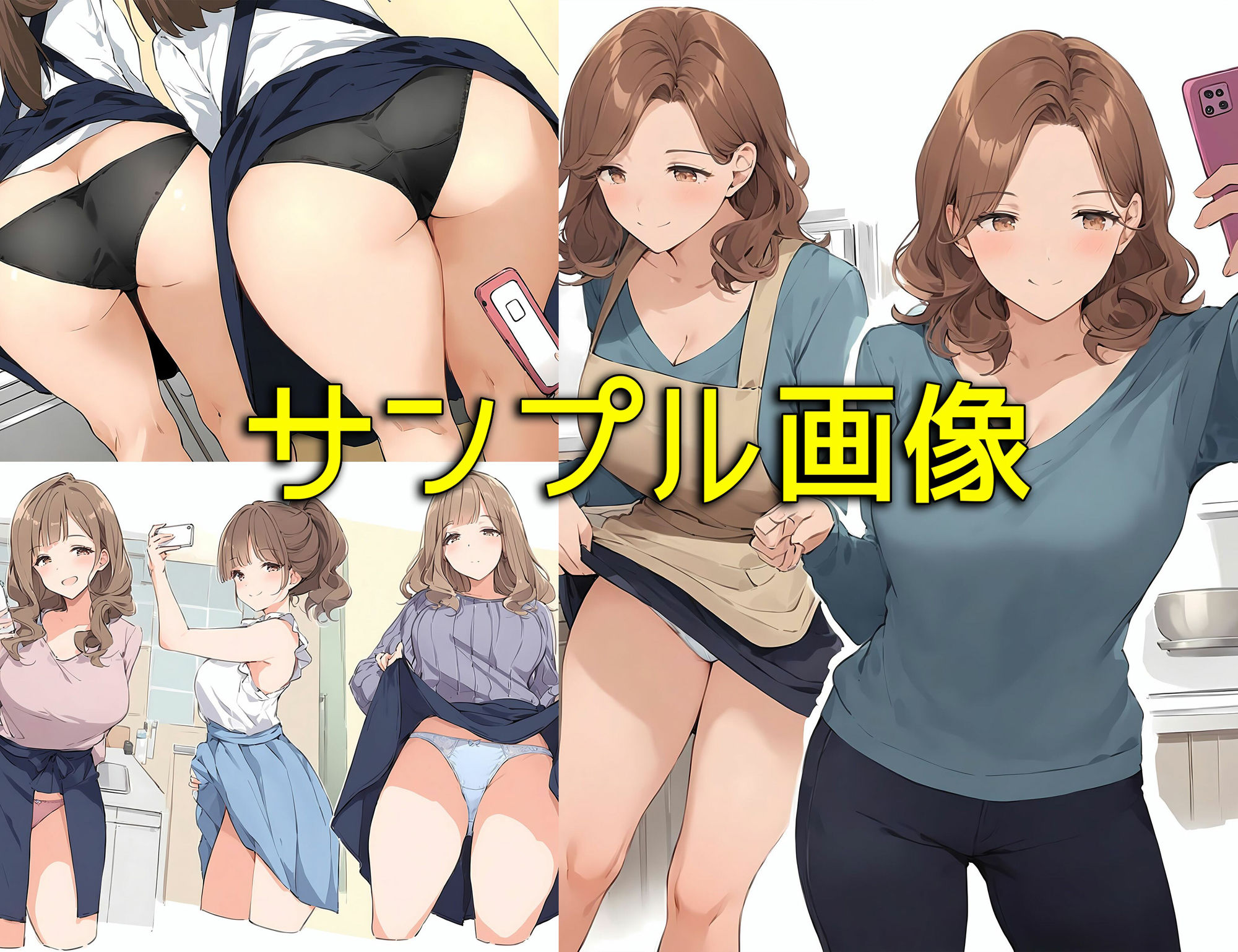 なんで僕の友達のママは下着を見せてくるんだろう5  自撮り大好き編のサンプル画像 6