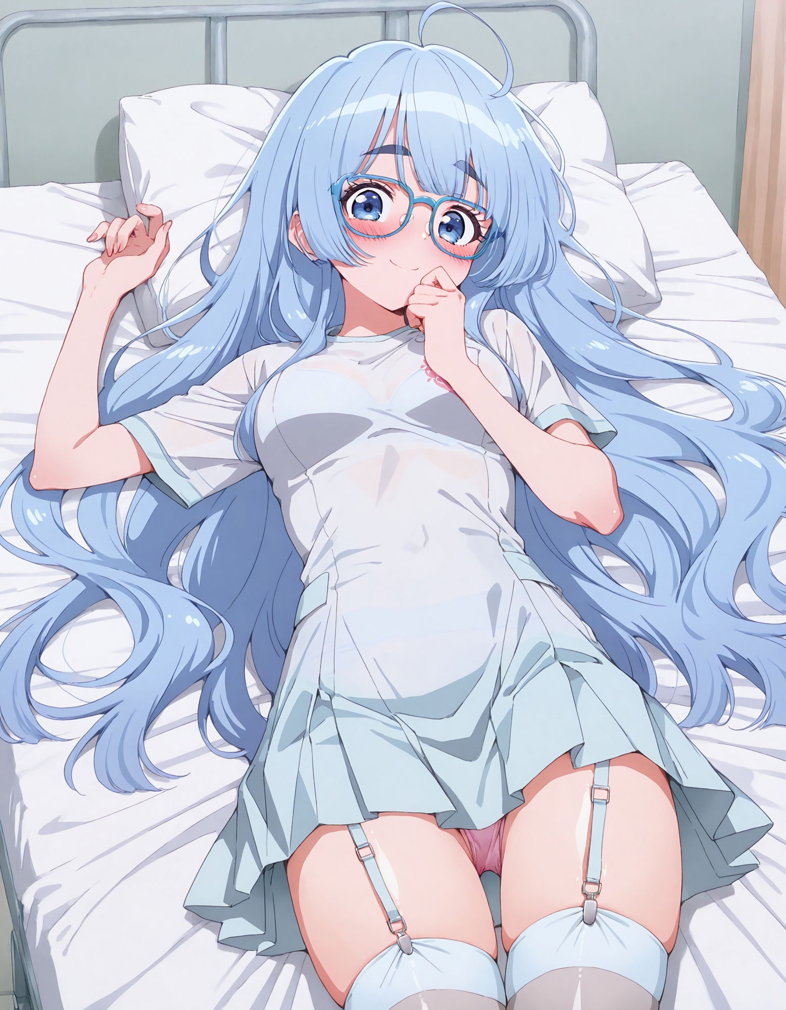 紫〇寺清葉のパンチラ〜ナース服編〜のサンプル画像 6