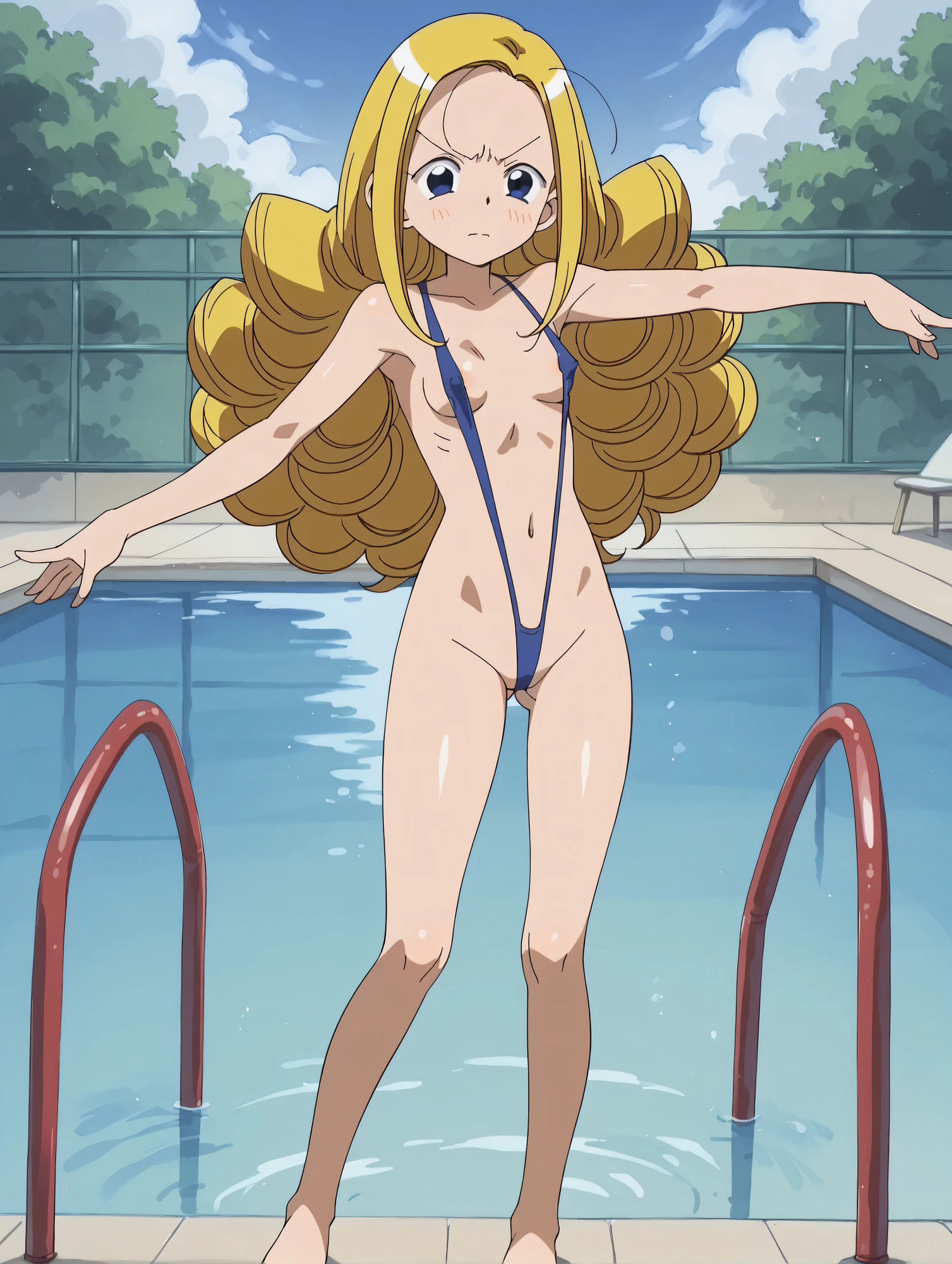 たまきちゃんとプールでエッチのサンプル画像 6