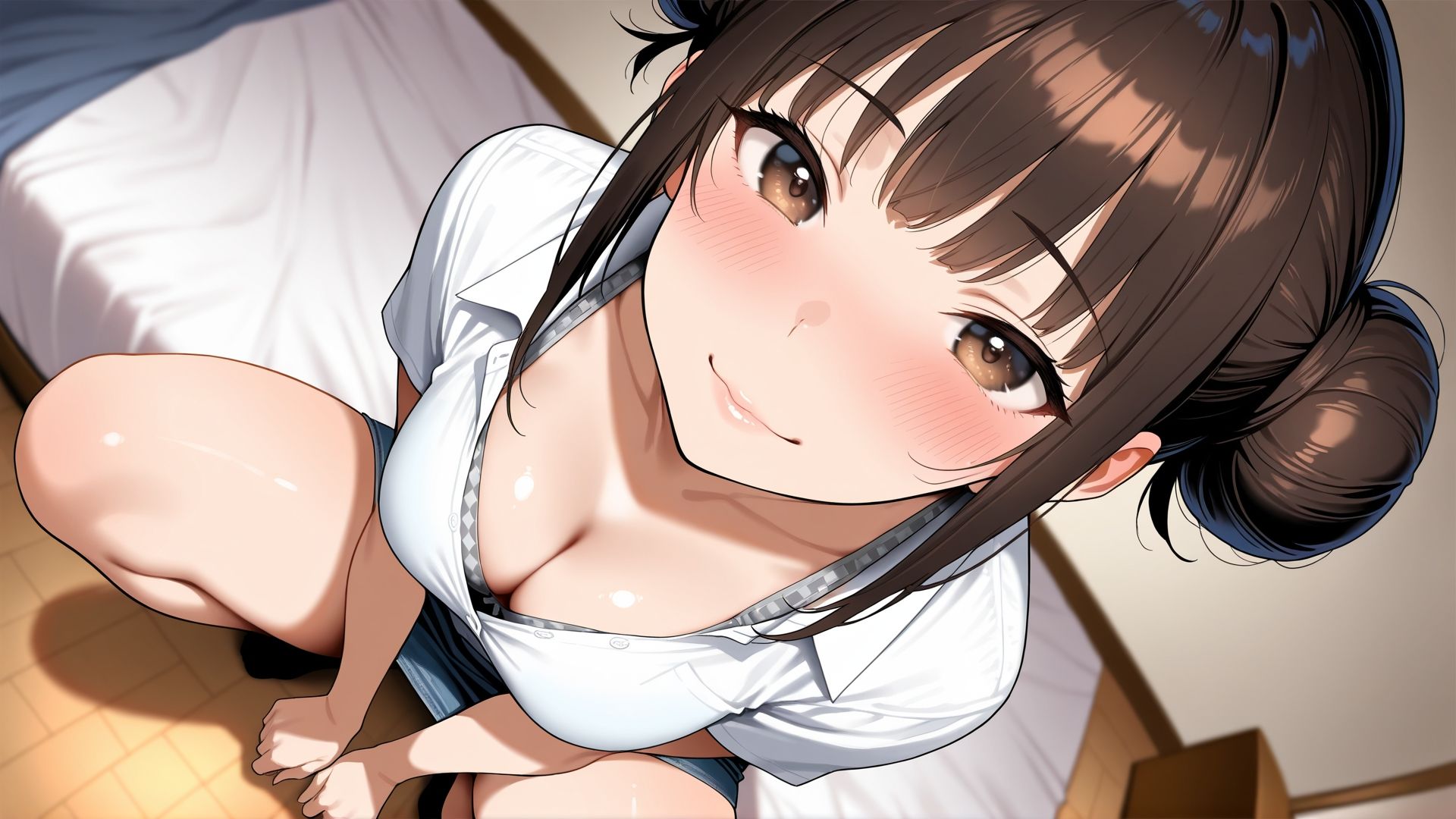 見せつけガールズ☆ 胸元、わざとです。のサンプル画像 6