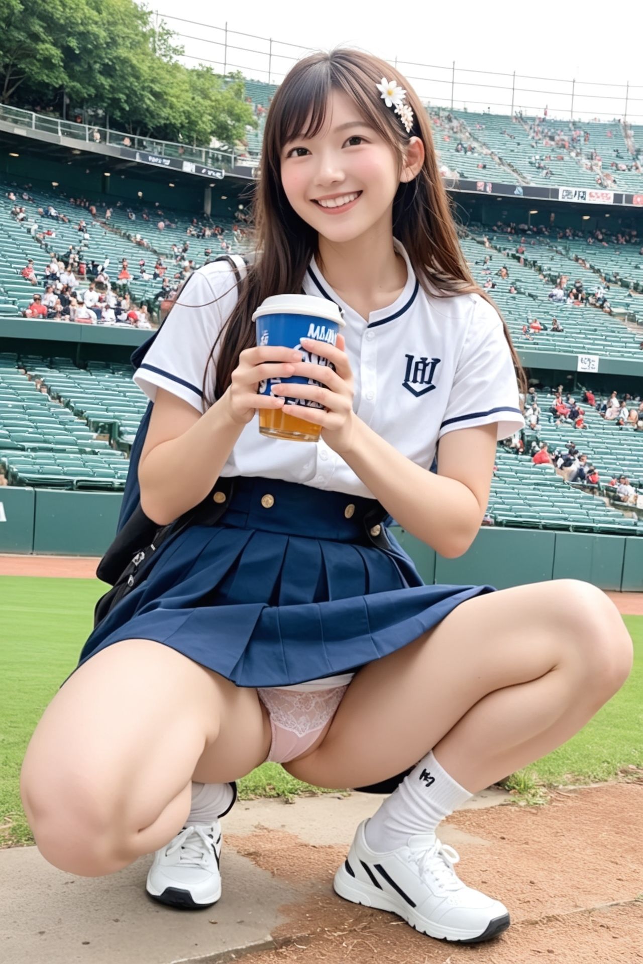 ナンバーワン売り子のヒミツ（はーと）パンチラサービスのサンプル画像 6