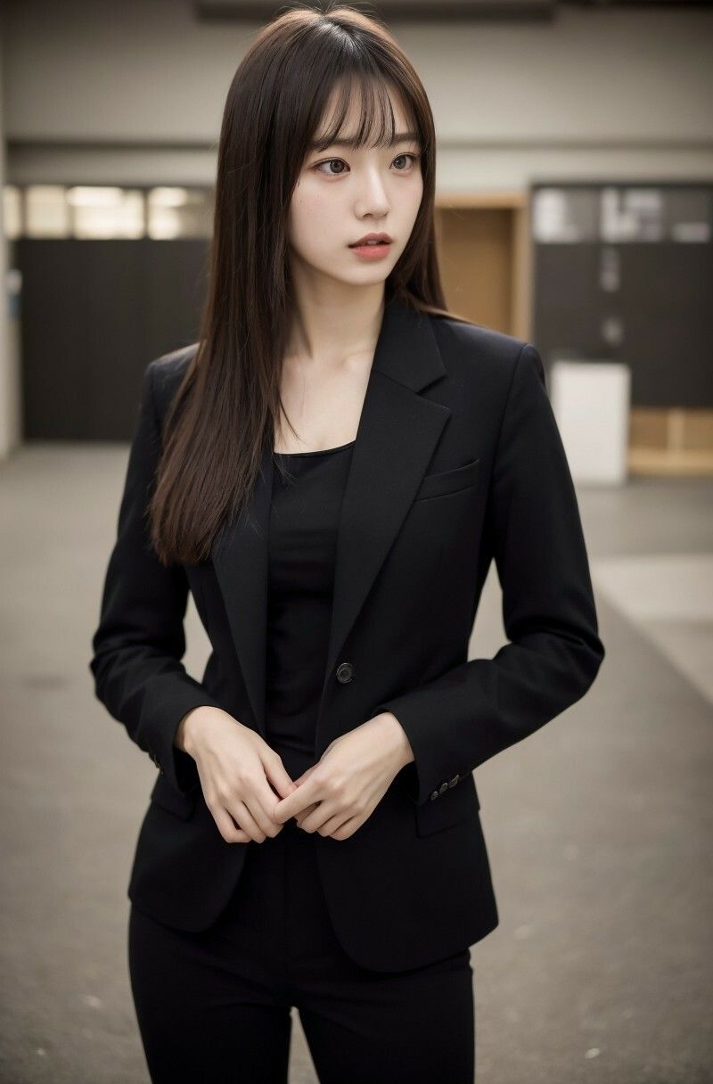 【美女名録】vol10.7  秘書の誘惑。冷たくても、惹かれてしまう。 198枚  【AIグラビア写真集】のサンプル画像 6