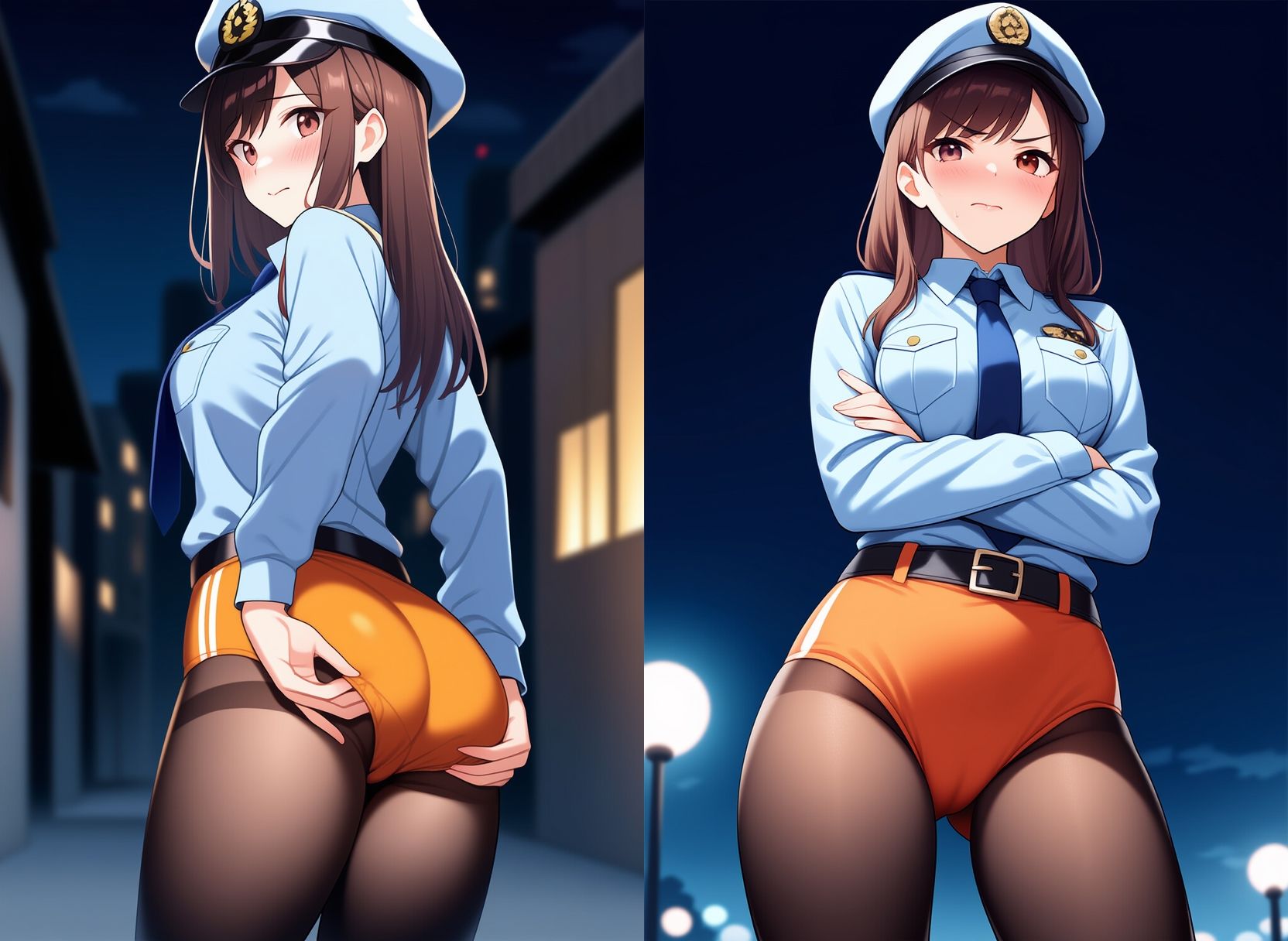 ブルマーポリス〜婦警さんがブルマー着衣勤務〜のサンプル画像 6
