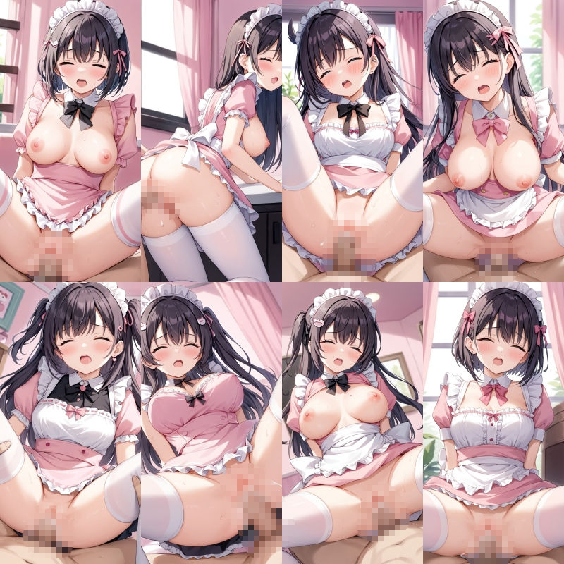 ご奉仕ピンクメイドに中出し放題【500枚】の画像4