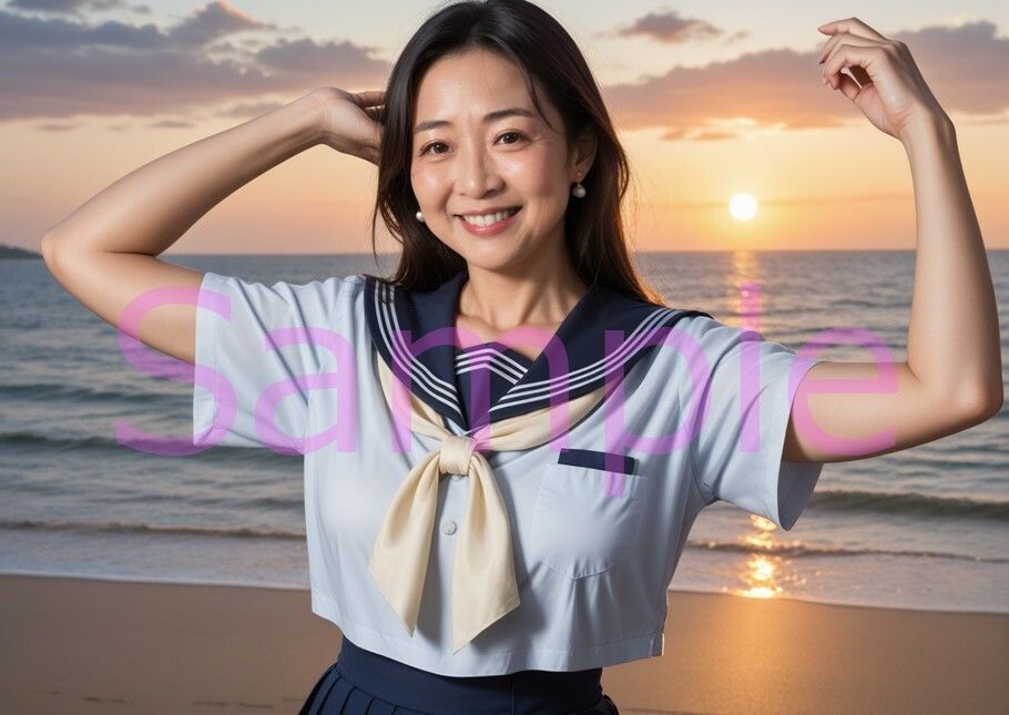 オバサンだって青春したい!美魔女禁断の制服デートのサンプル画像 6