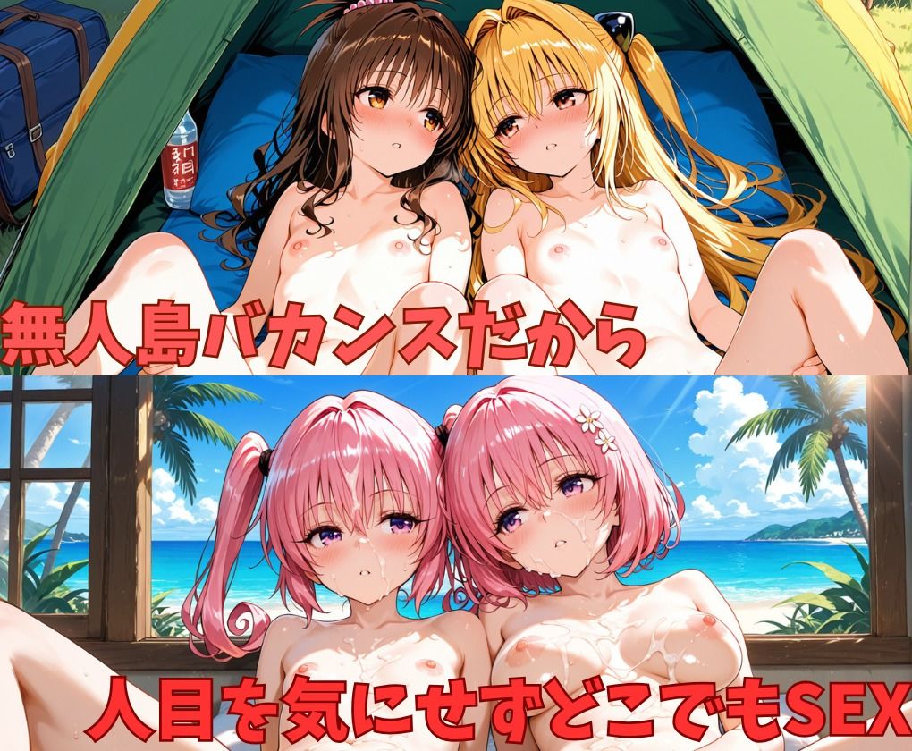 おじさんと！Toloveるガールズハーレムバカンスの画像1