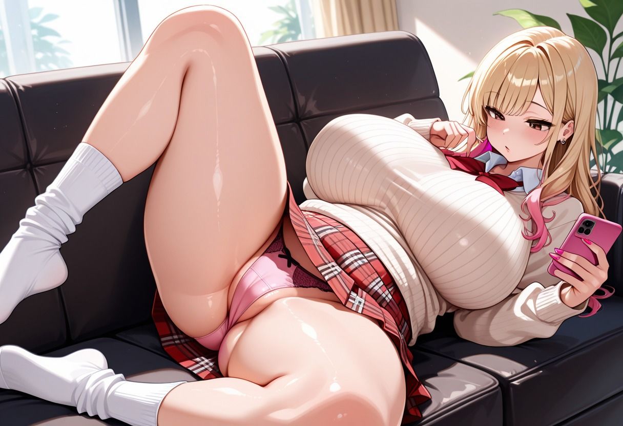 むちむち爆乳ギャル〜でっかいチ〇ポほしーんだけど〜のサンプル画像 6