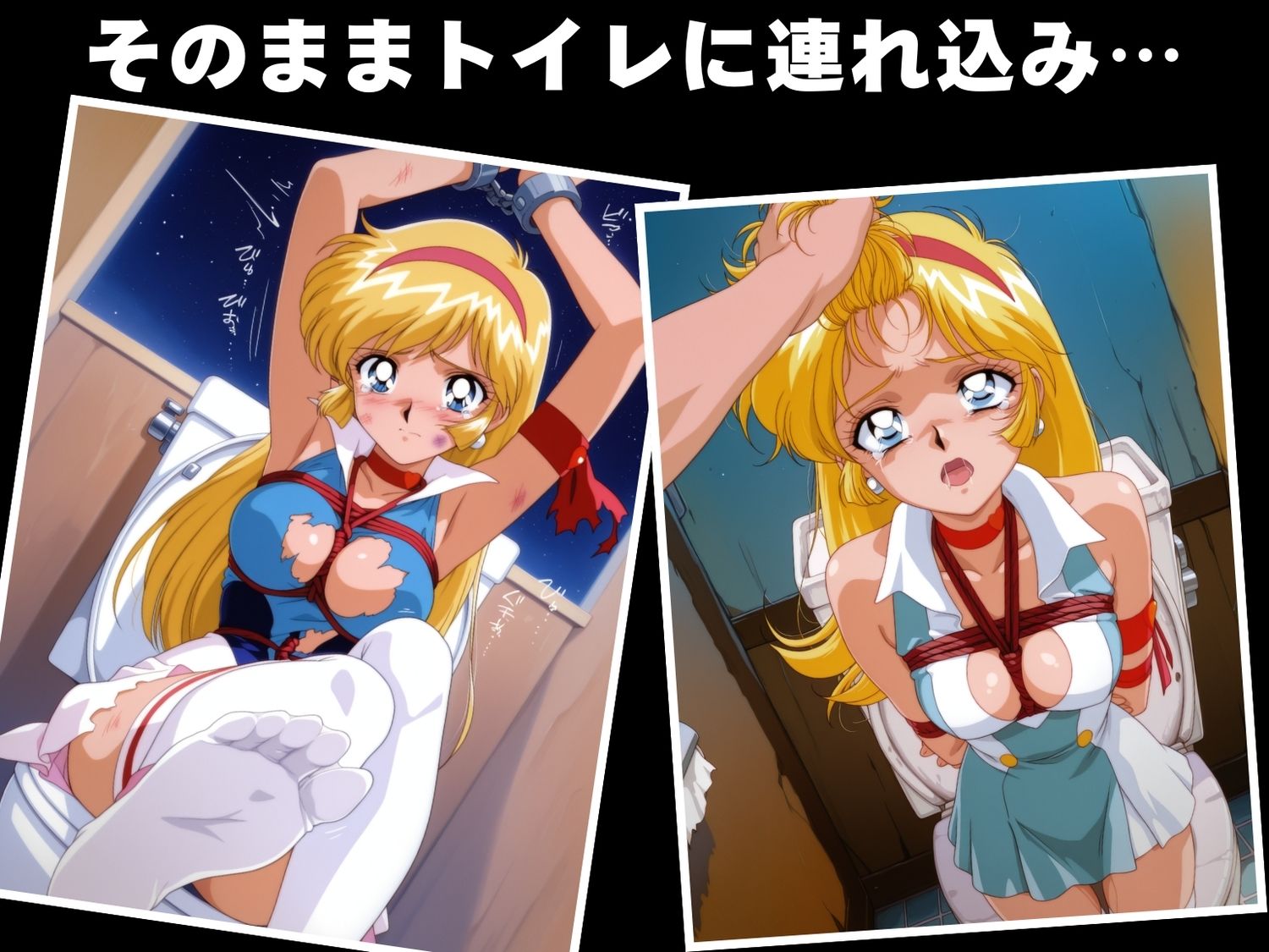 【完全敗北】キュー●ィーハニー 如● ハニーのサンプル画像 6