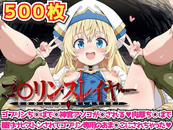 《d_634187》ゴ○リンスレイヤー 〜ゴブリンち○ぽで○神官アソコが○される肉厚ち○ぽで種付けピストンされてゴブリン専用のおま○こにされちゃった〜のパッケージ画像