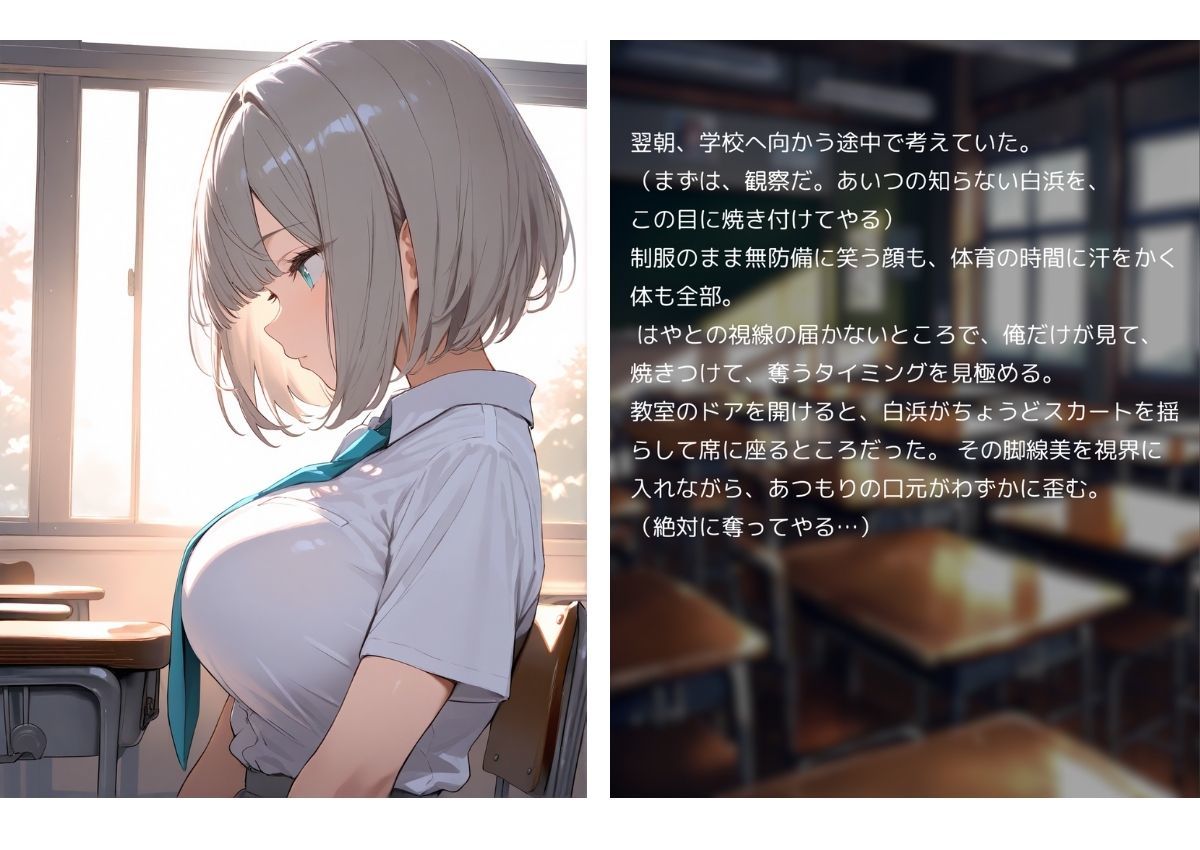 クラスで嫌いなやつの彼女寝取って晒しますwwwのサンプル画像 6