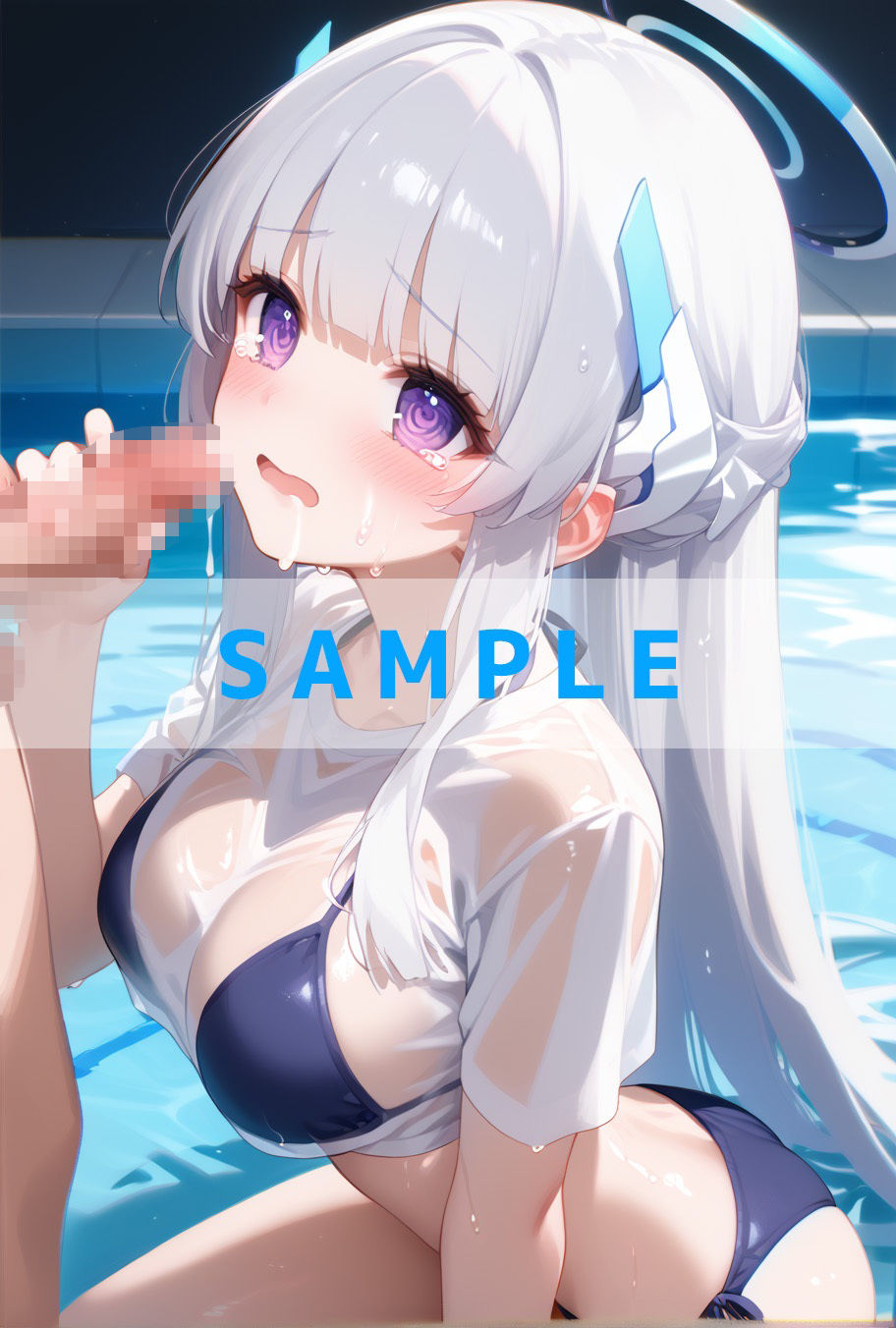 濡れT水着がエロすぎた（ハート）ブルー〇ーカイブverのサンプル画像 6