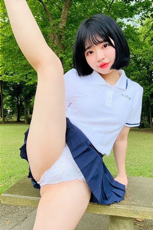 女子大生彼女公園デートパンチラ画像集のサンプル画像 6