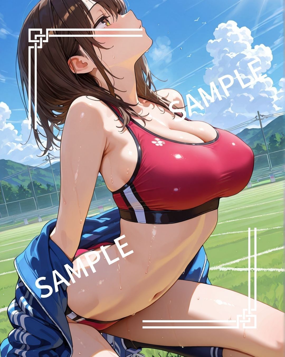陸上女子 R18 #1の画像6