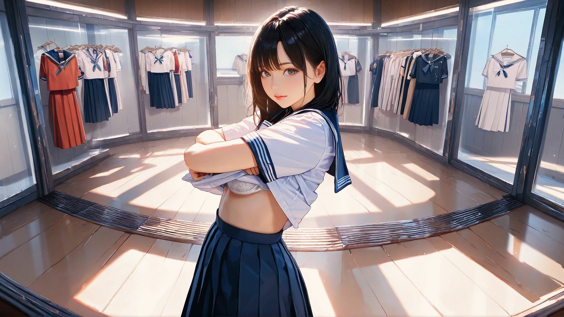 夏服これくしょん  制服至高主義のサンプル画像 6