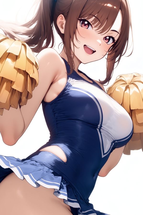 天崎美姫S N S まとめ バニースク水デートにチアアイドルのサンプル画像 6