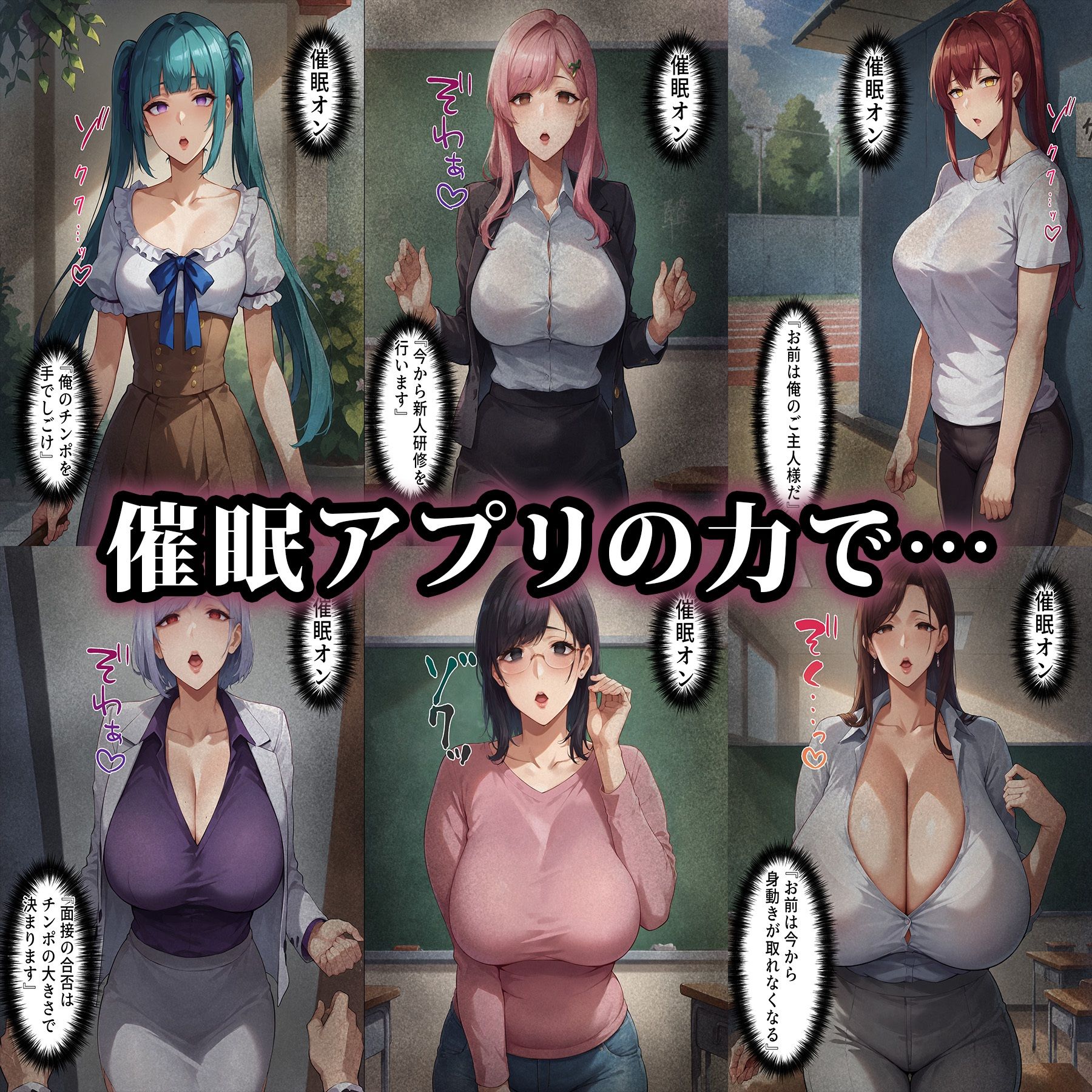 催●おじさんに支配された女達〜総集編のサンプル画像 6