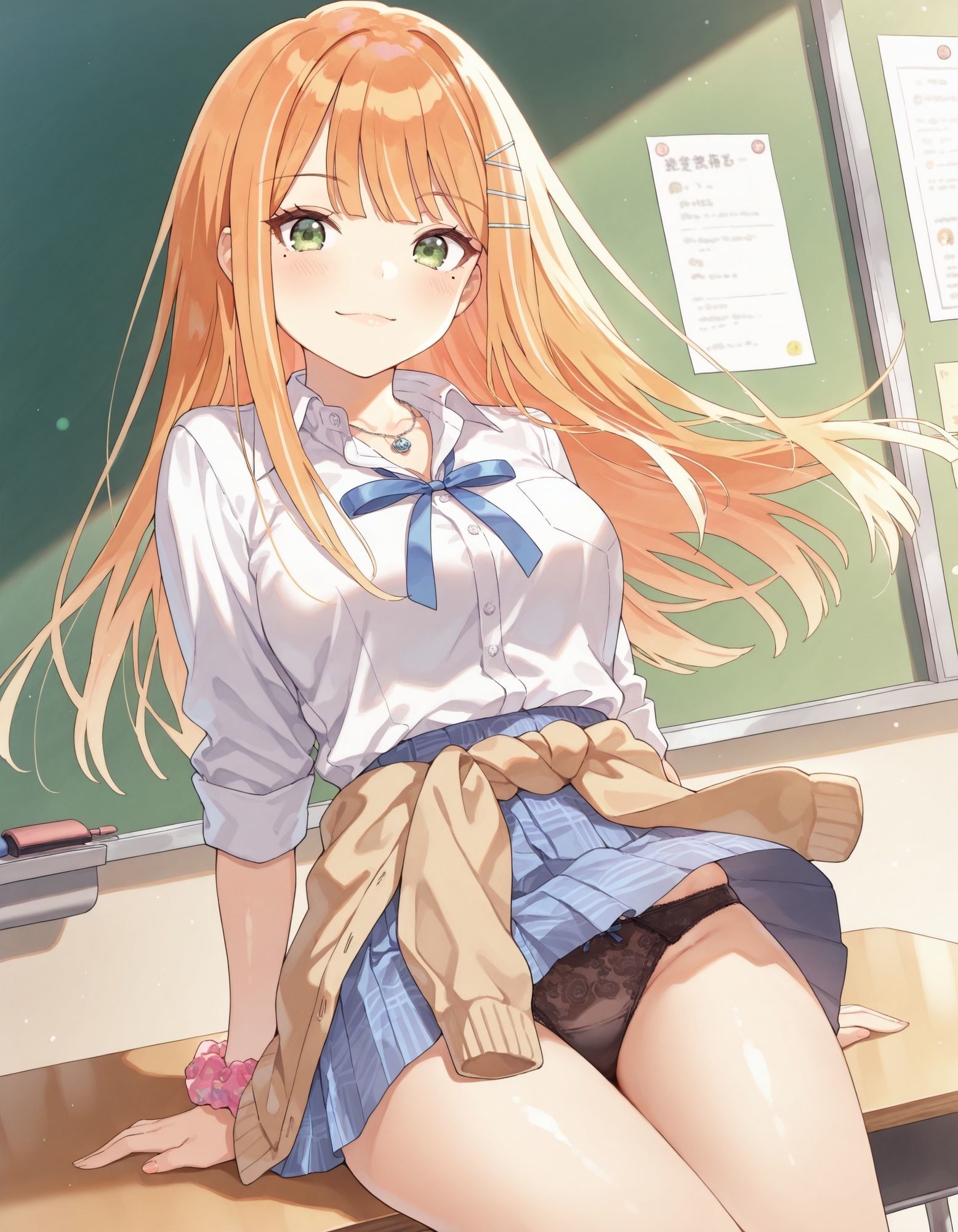 紫〇清夏のパンチラ〜制服編〜のサンプル画像 6