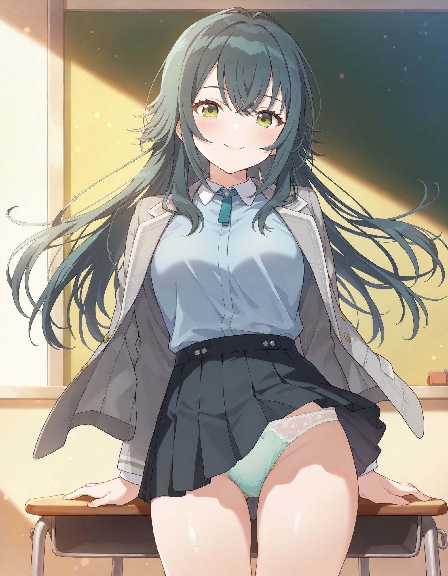 月〇手毬のパンチラ〜制服編〜のサンプル画像 6
