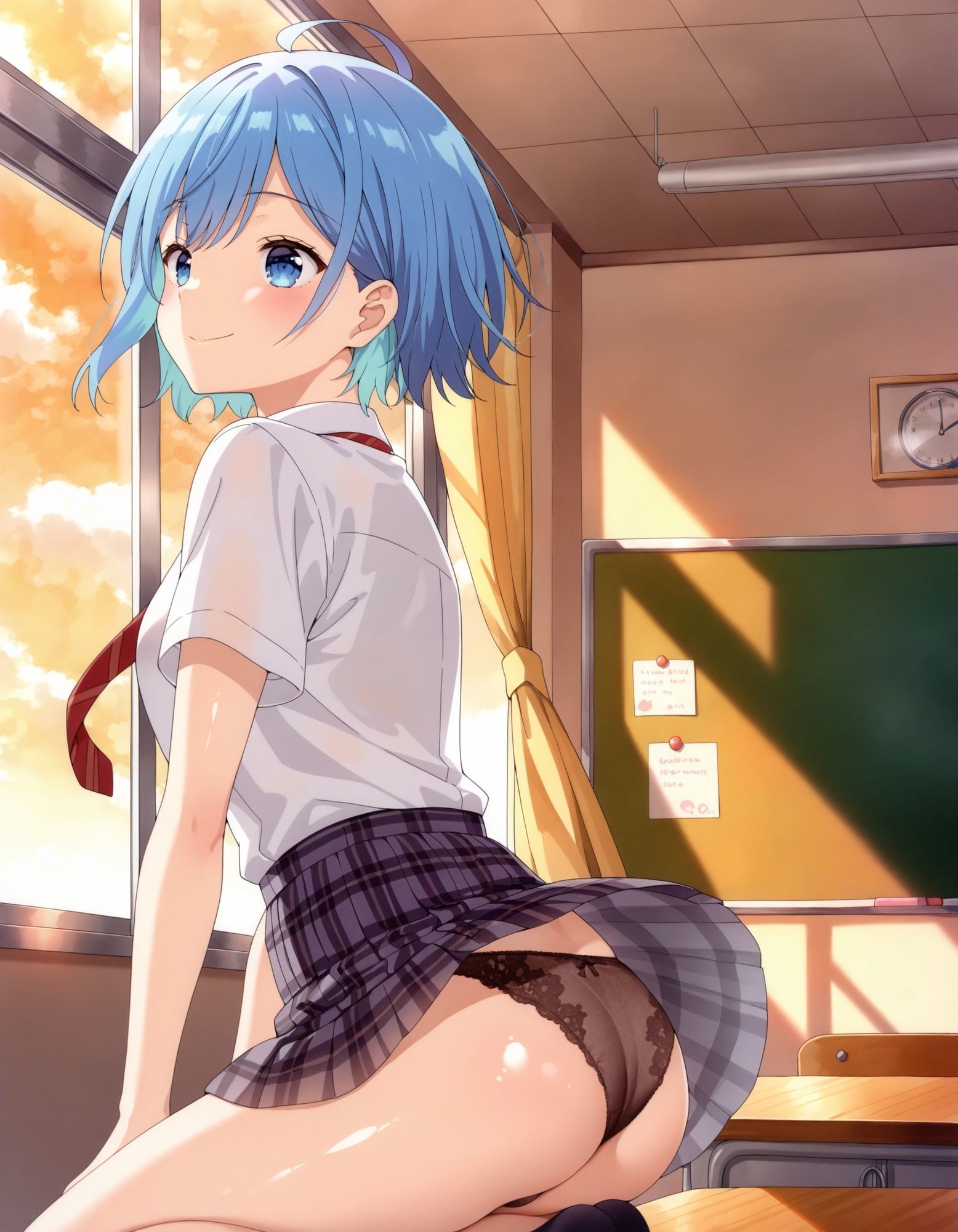 犬〇日葵のパンチラ〜制服編〜の画像6