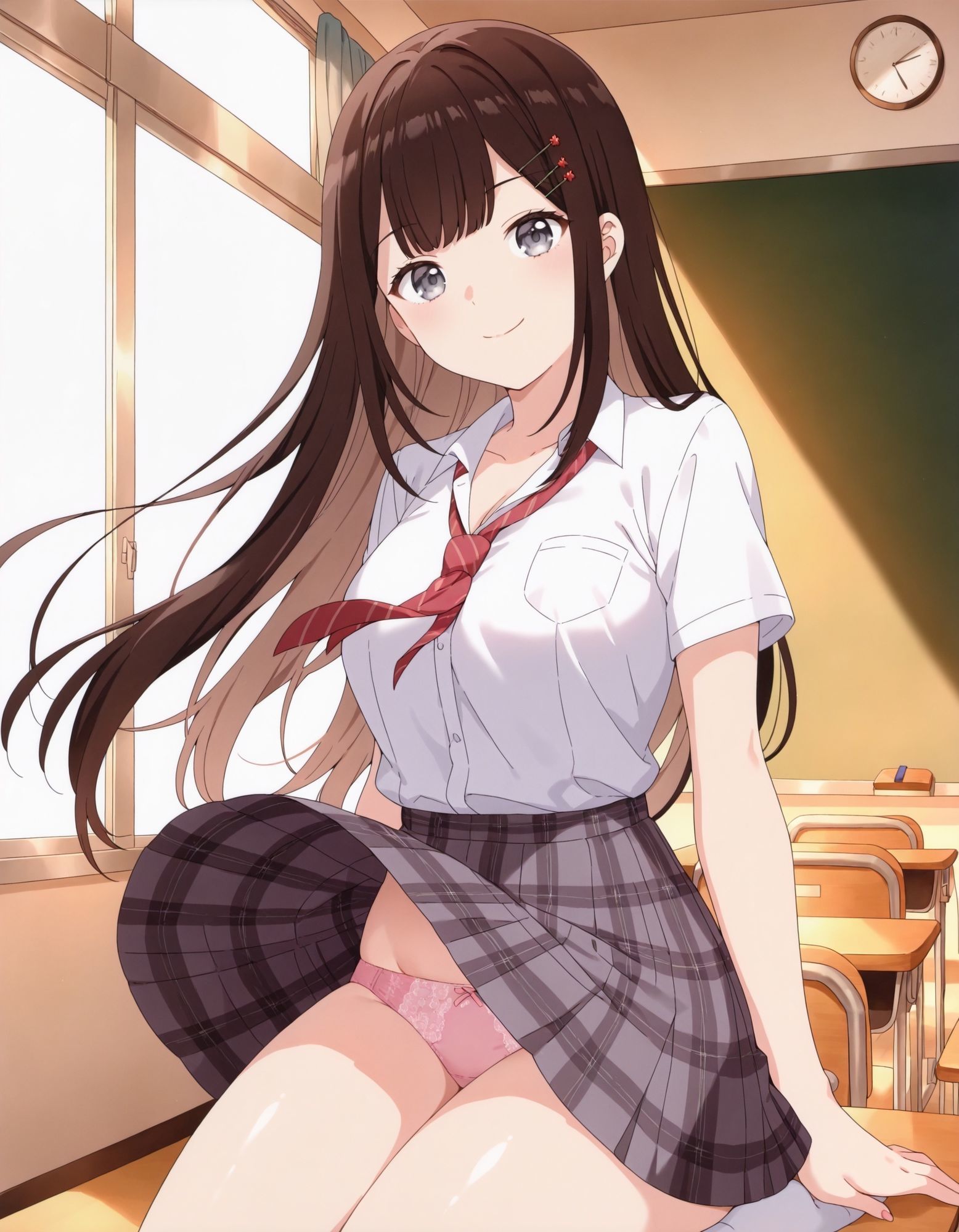 榎〇凛音のパンチラ〜制服編〜のサンプル画像 6