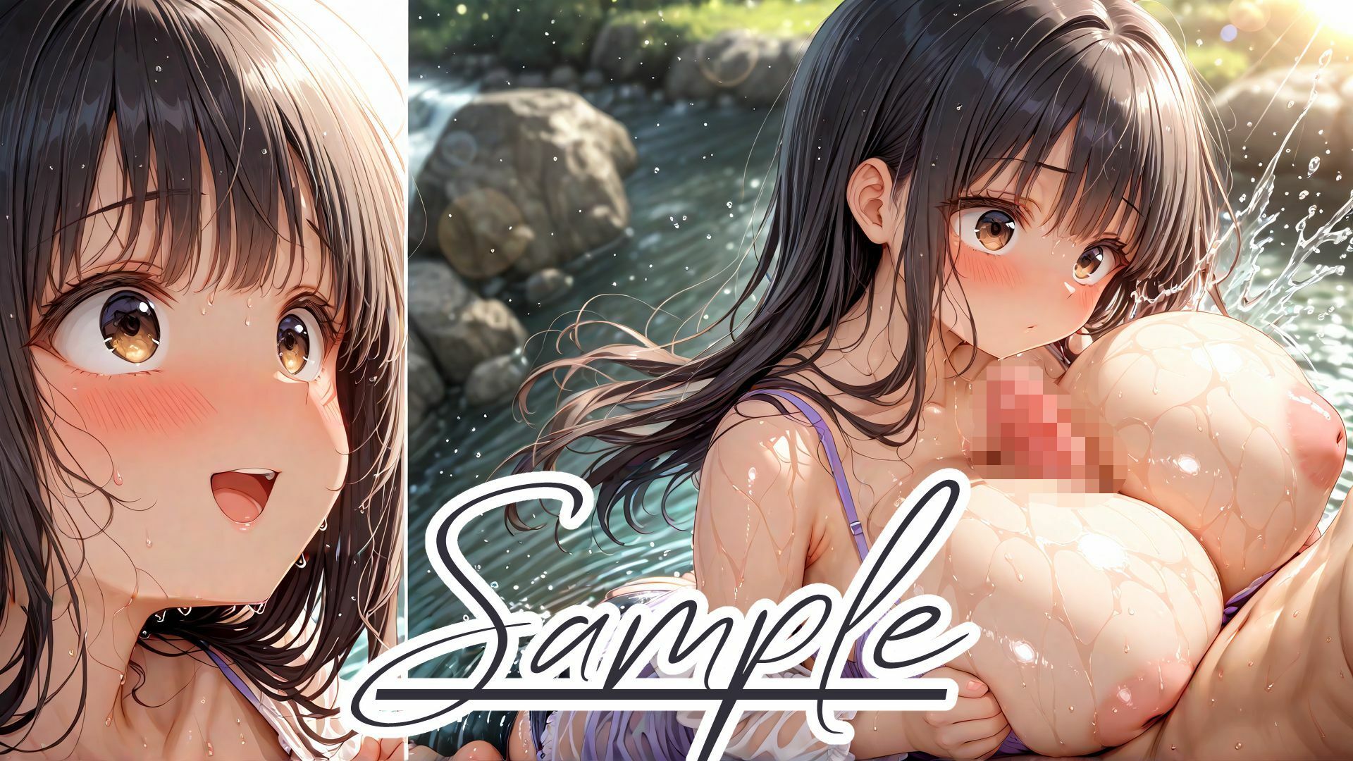 【マルチビュー】川遊び＆私服えっちコレクション特盛のサンプル画像 6