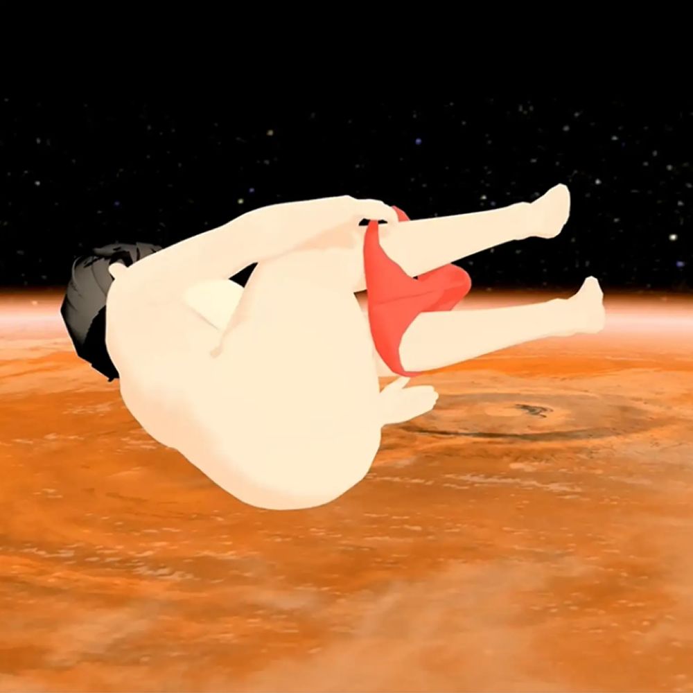 宇宙グラビア 無重力で暴れるHカップおっぱい 小津りさのサンプル画像 6