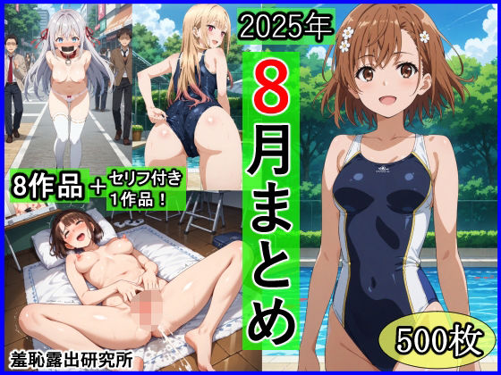 《d_655647》2025年8月羞恥露出研究所まとめのパッケージ画像