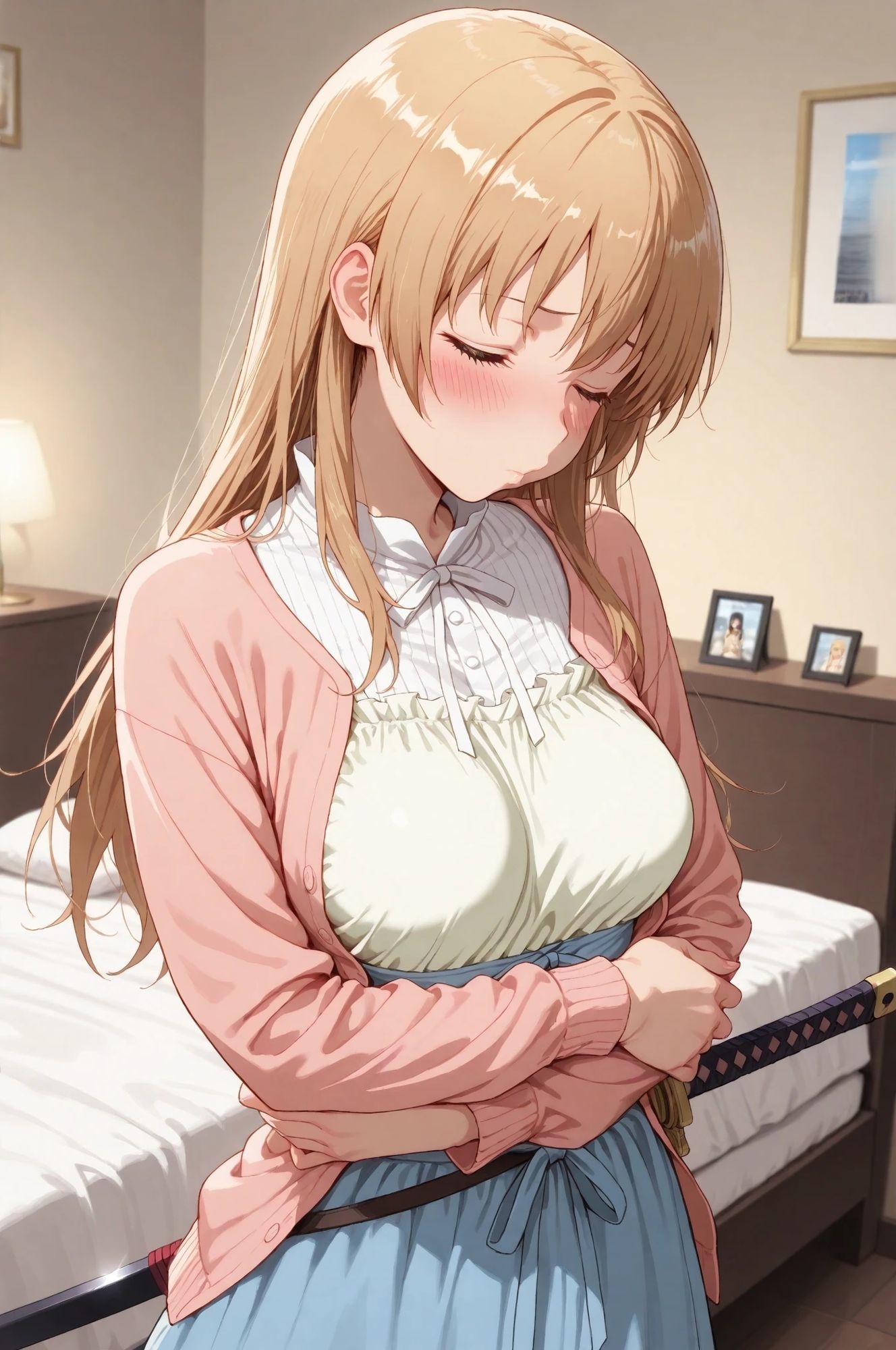 AIイラストCG集105  WOR〇ING！！  轟〇千代のサンプル画像 6