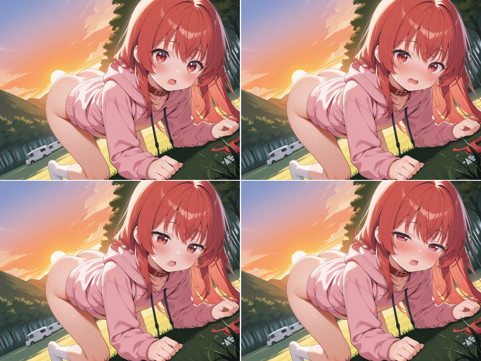 少女孕ませシリーズ 露出少女編 露出趣味の少女は担任のキモ男に孕まされている！！のサンプル画像 6