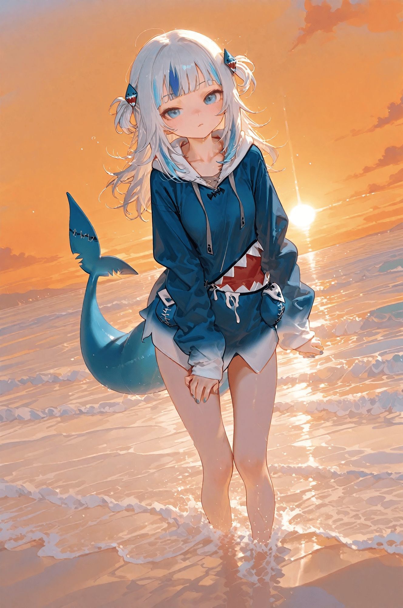 白き狐と蒼き鮫、絡みつく潮の画像6