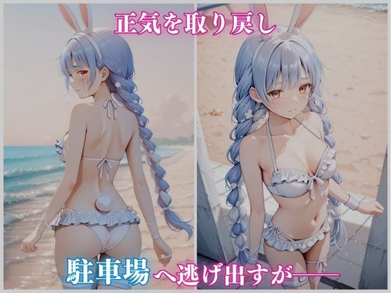 【ホロメ〇ストーリー Vol 1】海辺催●:ぺこ〇編 500枚CG集のサンプル画像 6