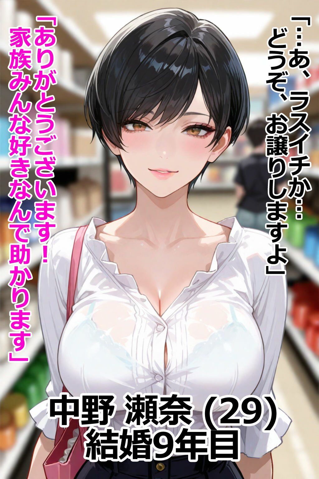 人妻はその男と会話してはいけない 即堕ち2コマのサンプル画像 6