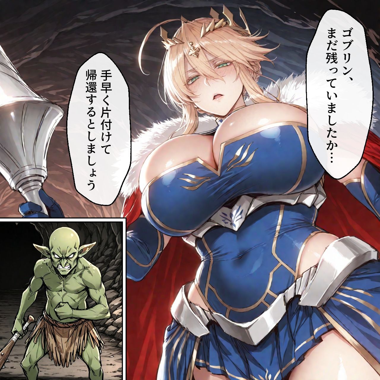 ゴブリン様の肉便器〜雑魚ゴブリンに屈服した気高き英霊たち〜 画像6